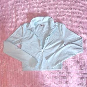 Aritzia Sunday Best cropped quarter zip